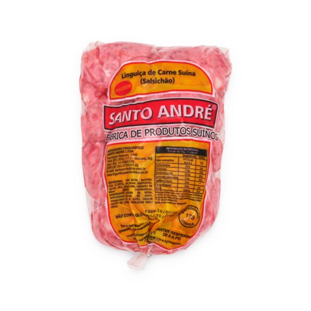 Oferta de Linguiça Santo Andre salsichão por R$29,9