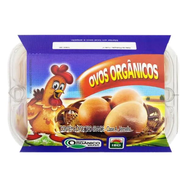 Oferta de Ovos Organico Gralha Azul C/6  por R$11,99