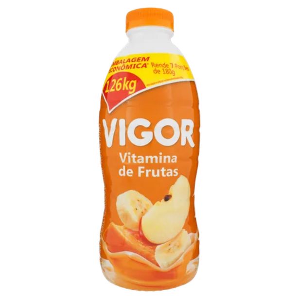 Oferta de Iogurte líquido Vigor vitamina de frutas 1260g por R$10,9
