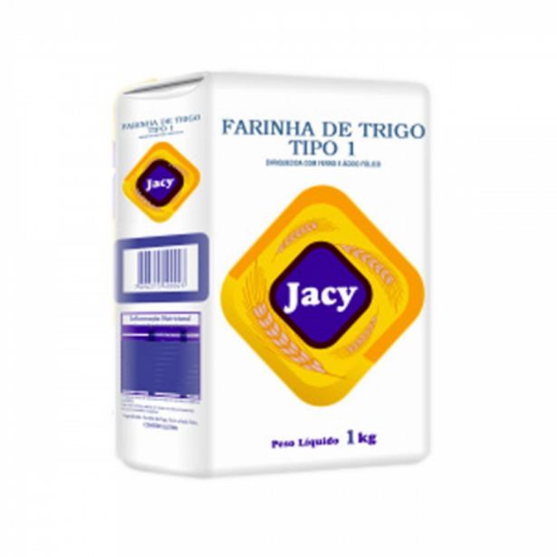 Oferta de Farinha de trigo Jacy 1kg por R$3,19