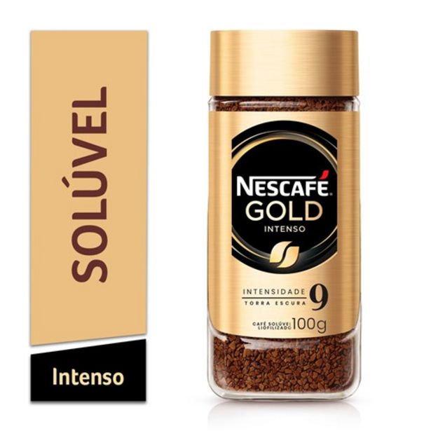 Oferta de Café Solúvel Nescafé Gold Intenso 100G por R$17,9