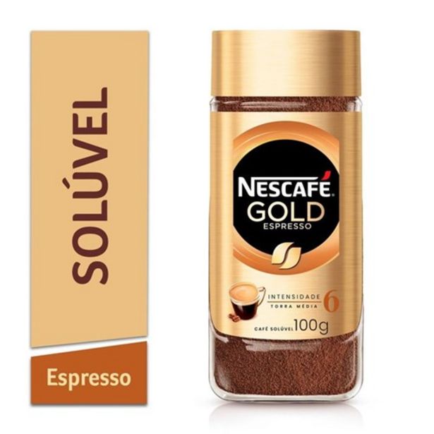 Oferta de Café Solúvel Nescafé Gold Espresso 100G por R$17,9