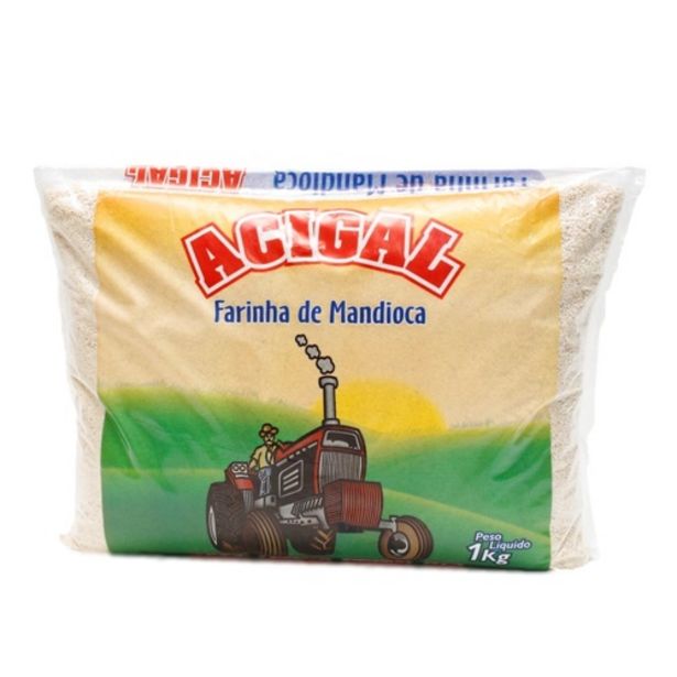 Oferta de Farinha Mandioca Acigal 1kg por R$4,29
