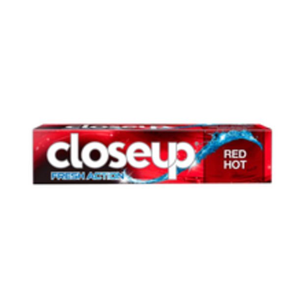 Oferta de Gel Dental CloseUp Fresh Red Hot 90g por R$2,99