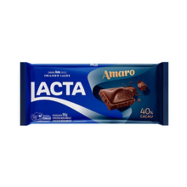Oferta de Chocolate Lacta Amargo 90g por R$4,99