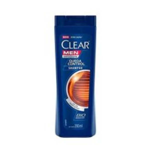 Oferta de Shampoo Clear Anticaspa Queda Control 200ml por R$15,9
