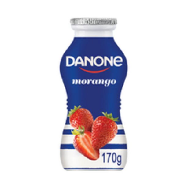 Oferta de Iogurte Líquido Danone Morango 170g por R$3,29