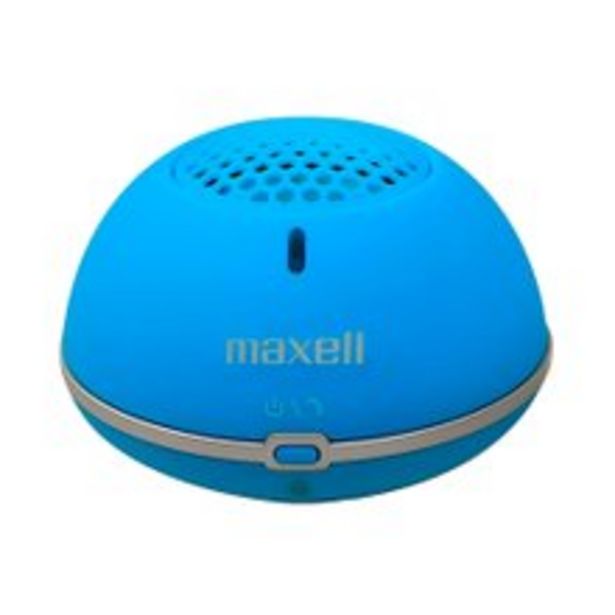 Oferta de Caixa Som Maxell Mini Speaker Bluetooth Azul por R$129,9