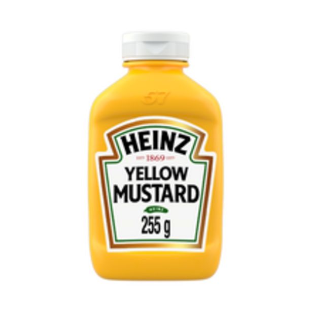 Oferta de Mostarda Heinz 255g por R$10,99