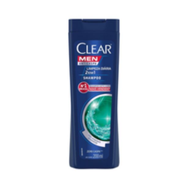 Oferta de Shampoo Anticaspa Clear Limpeza Diária 2 Em 1 200ml por R$15,9