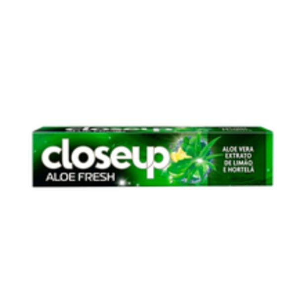 Oferta de Gel Dental CloseUp Aloe Fresh 90g por R$2,99
