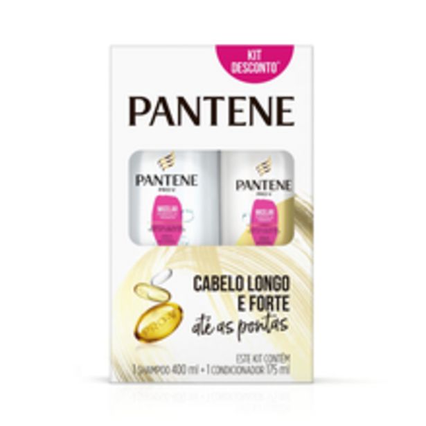 Oferta de Shampoo Pantene Micelar 400ml + Condicionador 175ml por R$20,9