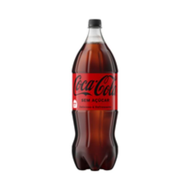 Oferta de Refrigerante Coca-Cola Zero Açúcar 2l por R$7,59