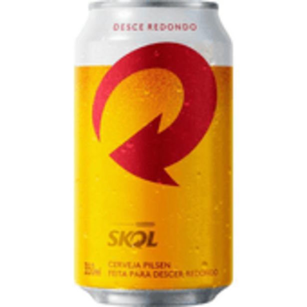 Oferta de Cerveja Skol Lata 350ml por R$2,79