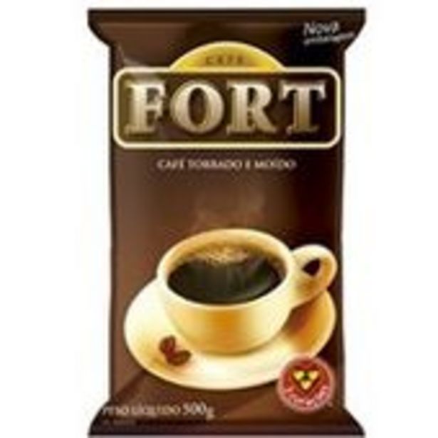 Oferta de Café Fort 500g por R$16,49