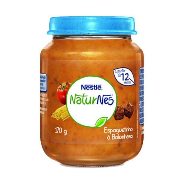 Oferta de Alimento Infantil Nestle Espaguetinho Bolonhesa 170gr por R$6,66