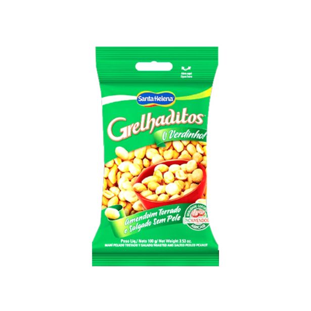 Oferta de Amendoin Torrado Grelhadito S 60g Sem Pele por R$2,72