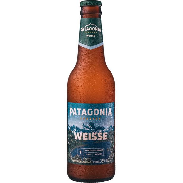 Oferta de Cerveja Argentina Weisse Patagonia Long Neck 355ml por R$5,99