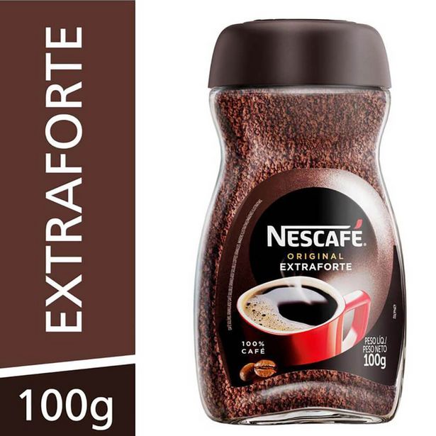 Oferta de Café Solúvel Extra Forte Original Nescafé 100g por R$10,45