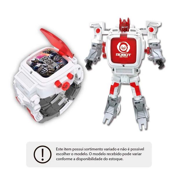 Oferta de Robot Watch Relógio + Robô Sortido - Multikids por R$23