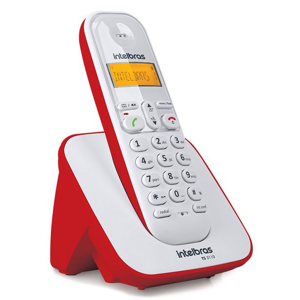 Oferta de Telefone sem Fio Intelbrás TS 3110 Identificador de Chamadas por R$117