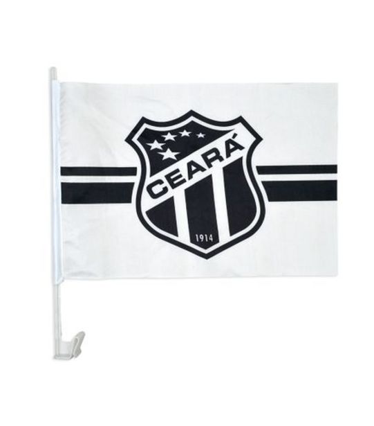 Oferta de Bandeira Ceara Para Carro com Haster 30x45cm UB4858 por R$5,99