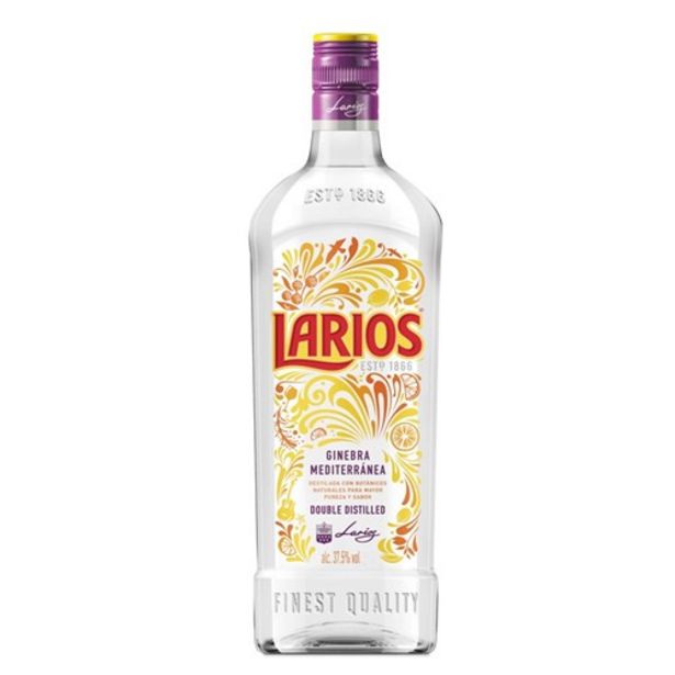 Oferta de Gin Larios Original 700Ml por R$77,37