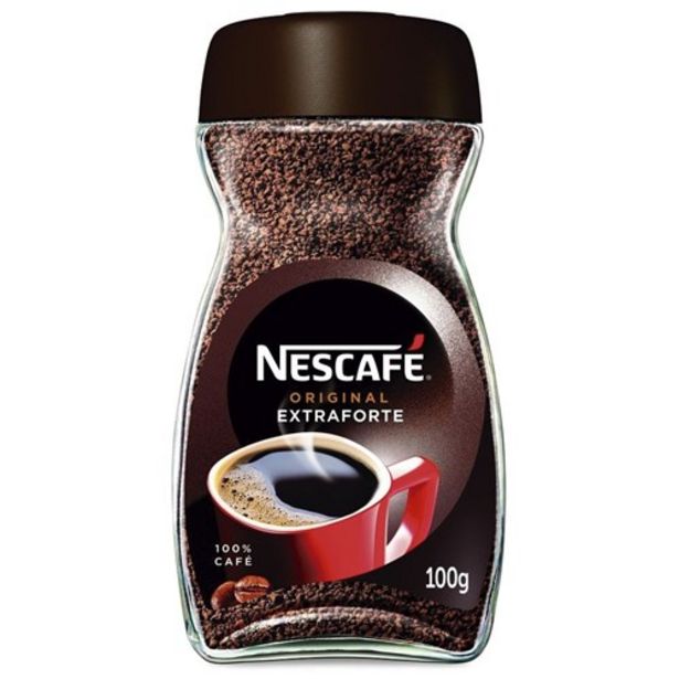 Oferta de Café Solúvel Nescafé Extra Forte 100G por R$9,85