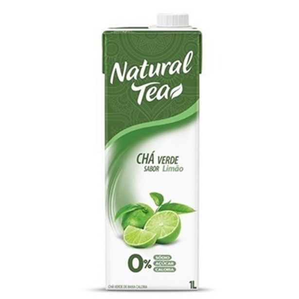Oferta de Chá Verde com Limão Natural Tea 1L por R$5,29