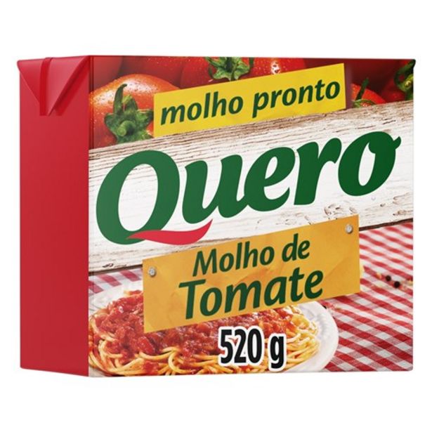 Oferta de Molho de Tomate Quero Refogado 520G. por R$4,72