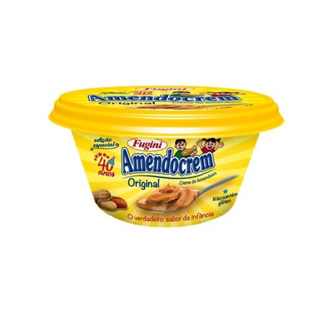 Oferta de Creme de Amendoim Fugini Amendocrem Original Pote 200G por R$14,83