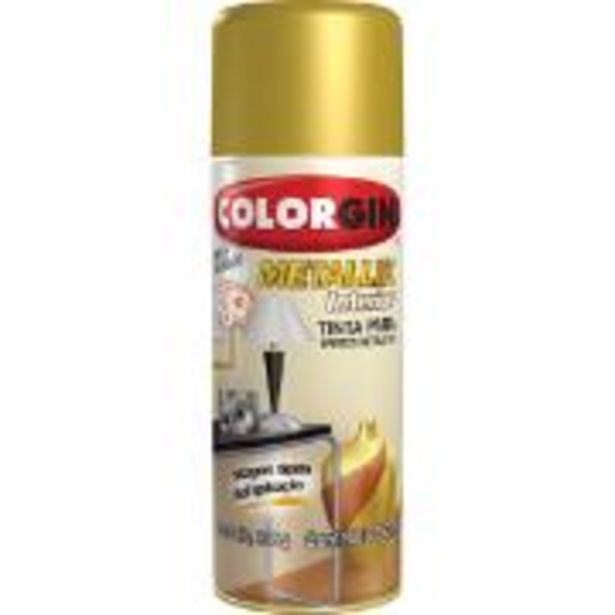Oferta de Tinta Spray Brilhante Metallik Interno - Cobre - 350ml -... por R$39,9