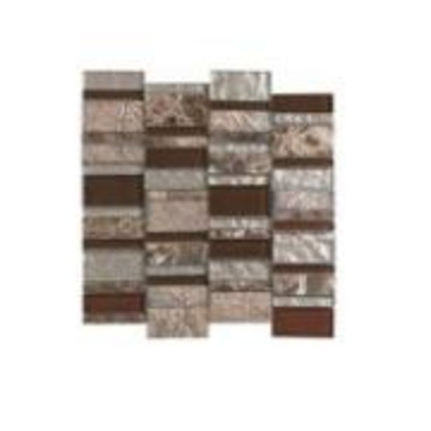 Oferta de Mosaico Acetinado 30x30cm Glazed Stone - Incepa  por R$79,9