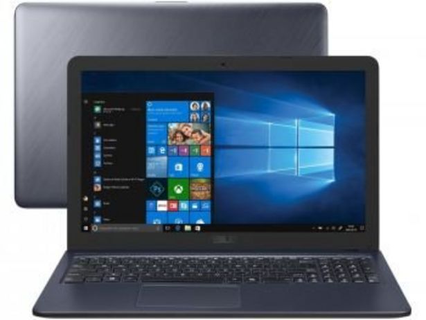 Oferta de Notebook VivoBook X543MA-GQ1300T - Intel Celeron Dual-Core 4GB 500GB 15,6” Windows 10 - Asus por R$2399