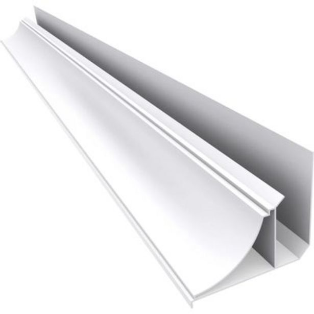Oferta de Rodaforro PVC Plasbil "N" Branco 1 metro por R$8,91