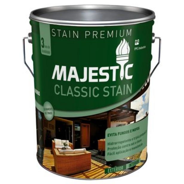 Oferta de Stain Classic Majestic Castanheira 18L por R$746,91