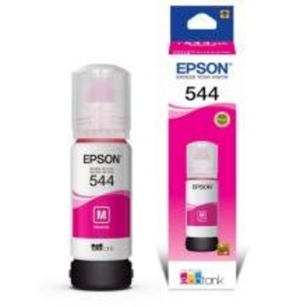Oferta de Garrafa de Tinta para Impressora Epson T544320 Magenta por R$59