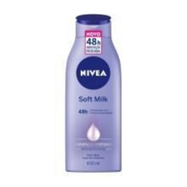 Oferta de Hidratante Desodorante NIVEA Soft Milk 400ml por R$22,99
