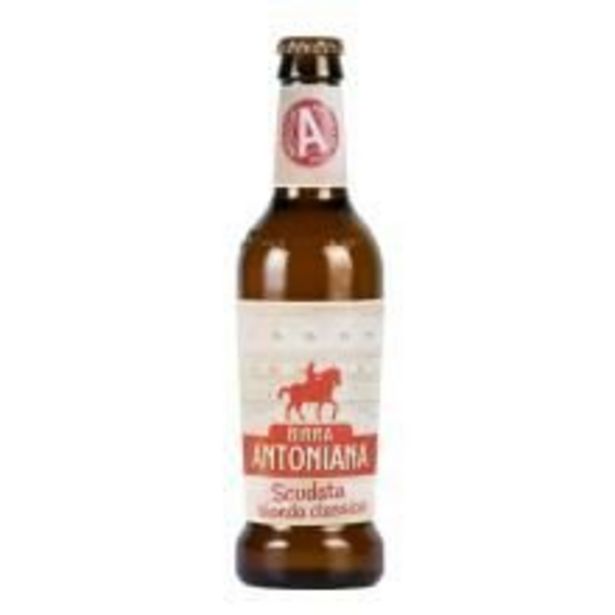 Oferta de Cerveja Italiana BIRRA ANTONIANA Scudata 330ml por R$6,99
