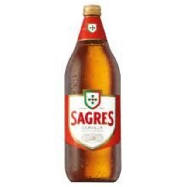 Oferta de Cerveja Sagres Lager 1L por R$10,99