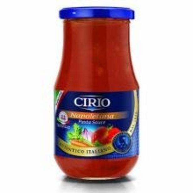 Oferta de Molho de Tomate CIRIO Napoletana 420g por R$10,9