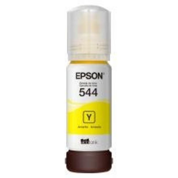 Oferta de Garrafa de Tinta para Impressora Epson T544420 Amarelo  por R$59