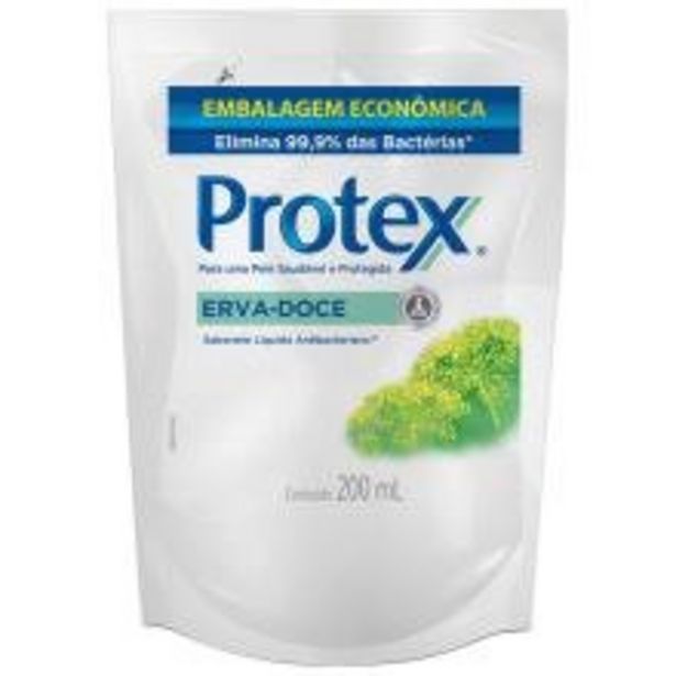 Oferta de Sabonete Líquido PROTEX Erva-Doce Antibacteriano 200ml por R$10,9