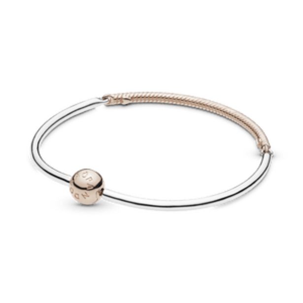 Oferta de Bracelete Triplo Rígido Pandora Rose por R$624,5