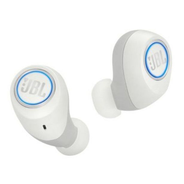 Oferta de Fone de Ouvido Bluetooth 4.2 sem Fio JBL Free X 1.500mAH Branco por R$689,9