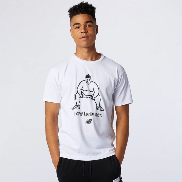 Oferta de Camiseta New Balance Athletics Masculina por R$159,99