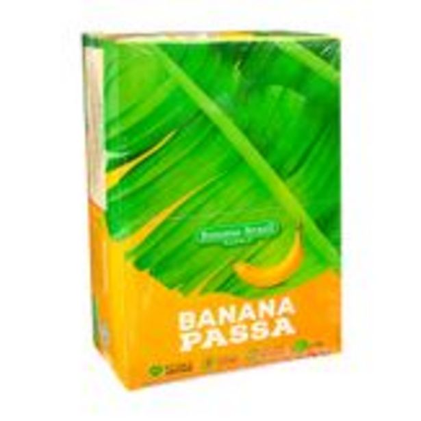 Oferta de Banana Passa Banana Brasil Pack com 9 Unidades 86g Cada por R$29,98