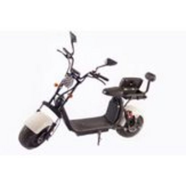 Oferta de Moto Scooter Elétrica HR4-12AH 1500W Branca Primax por R$9999