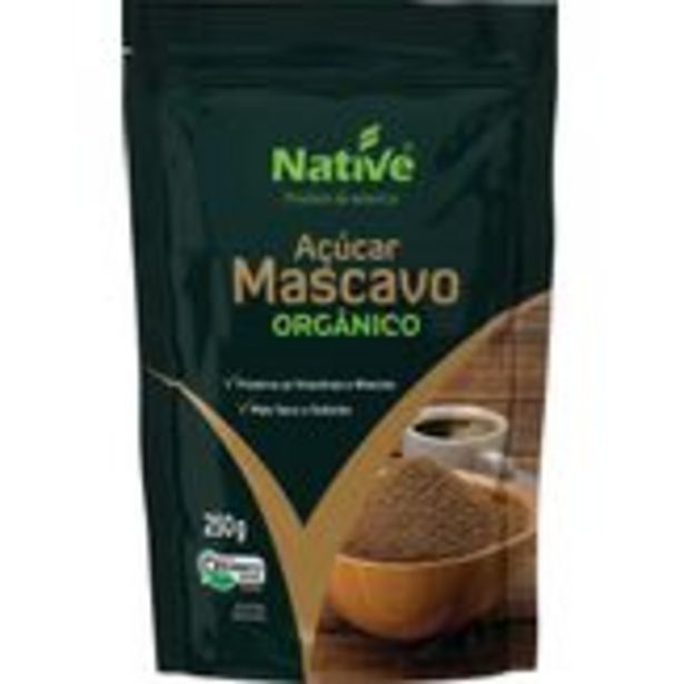 Oferta de Açúcar Mascavo Native Orgânico Pacote 250g por R$5,99