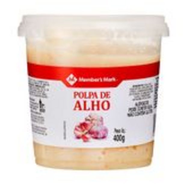 Oferta de Polpa de Alho Member's Mark Pote 400g por R$10,99